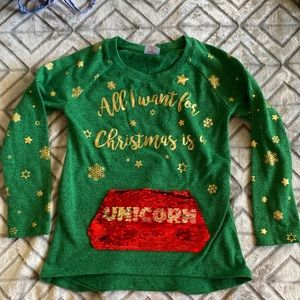 Green Christmas long sleeve